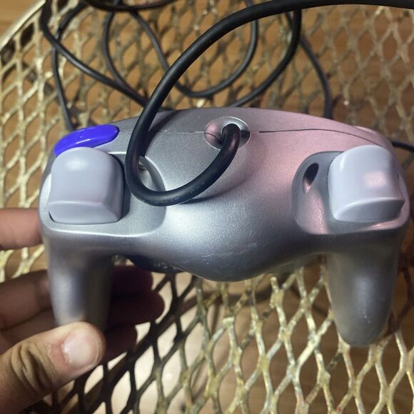 Nintendo Gamecube Platinum Silver Controller Official OEM Untested - Picture 7 of 15
